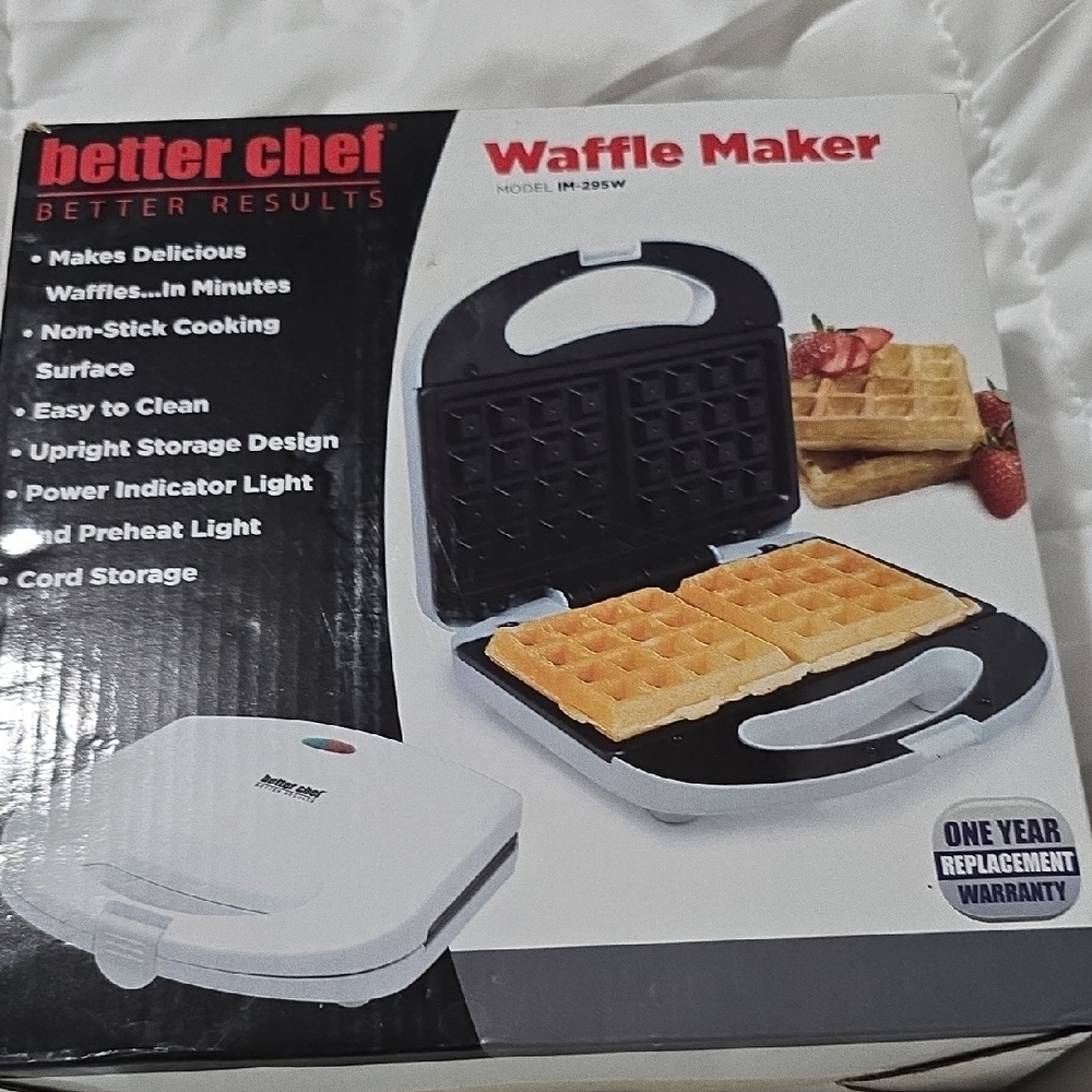 Black Waffle Maker